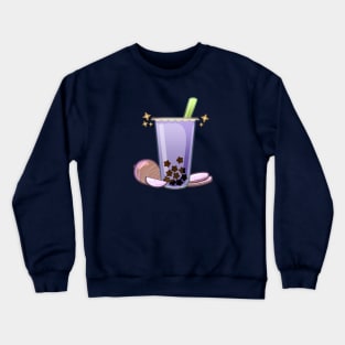 Taro Boba Crewneck Sweatshirt